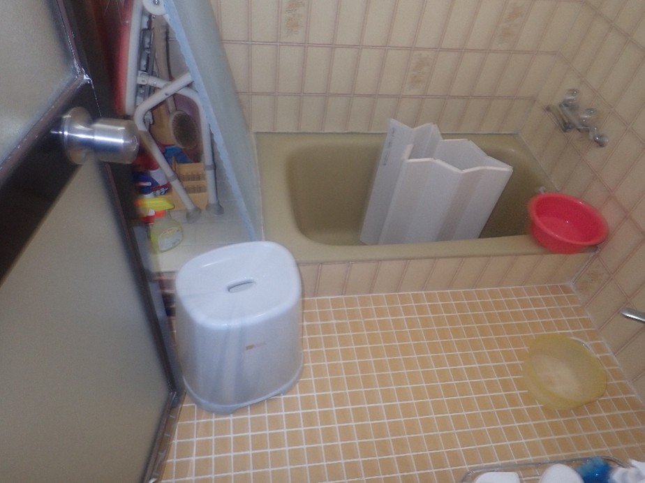 在来浴室工事前写真