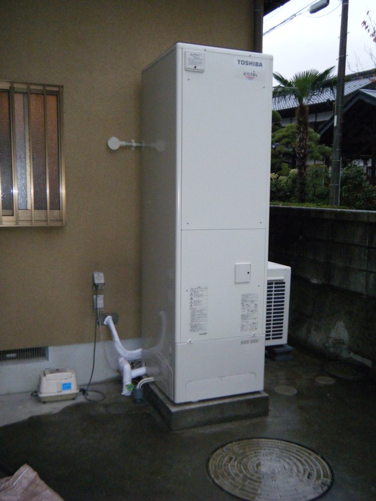 エコ給湯器交換後写真